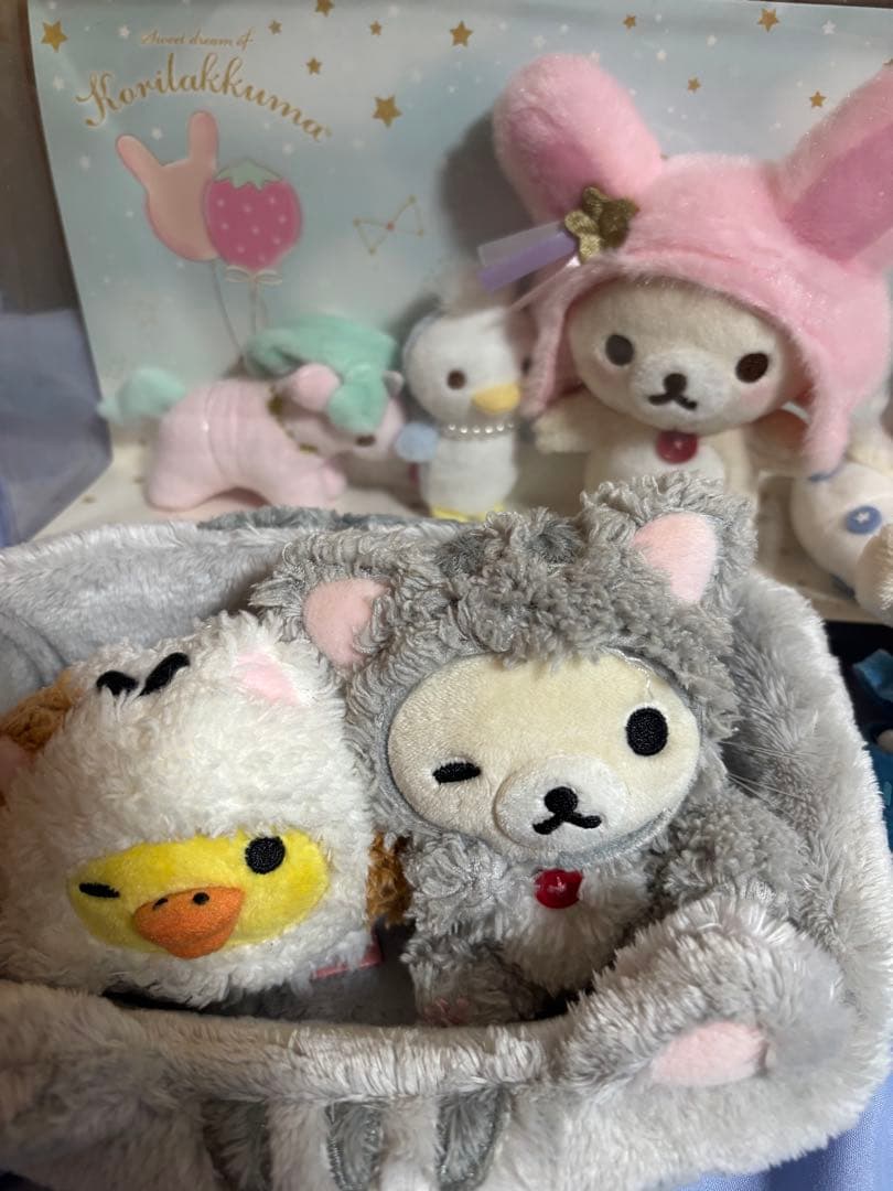 ぬいぐるみ、おもちゃセット