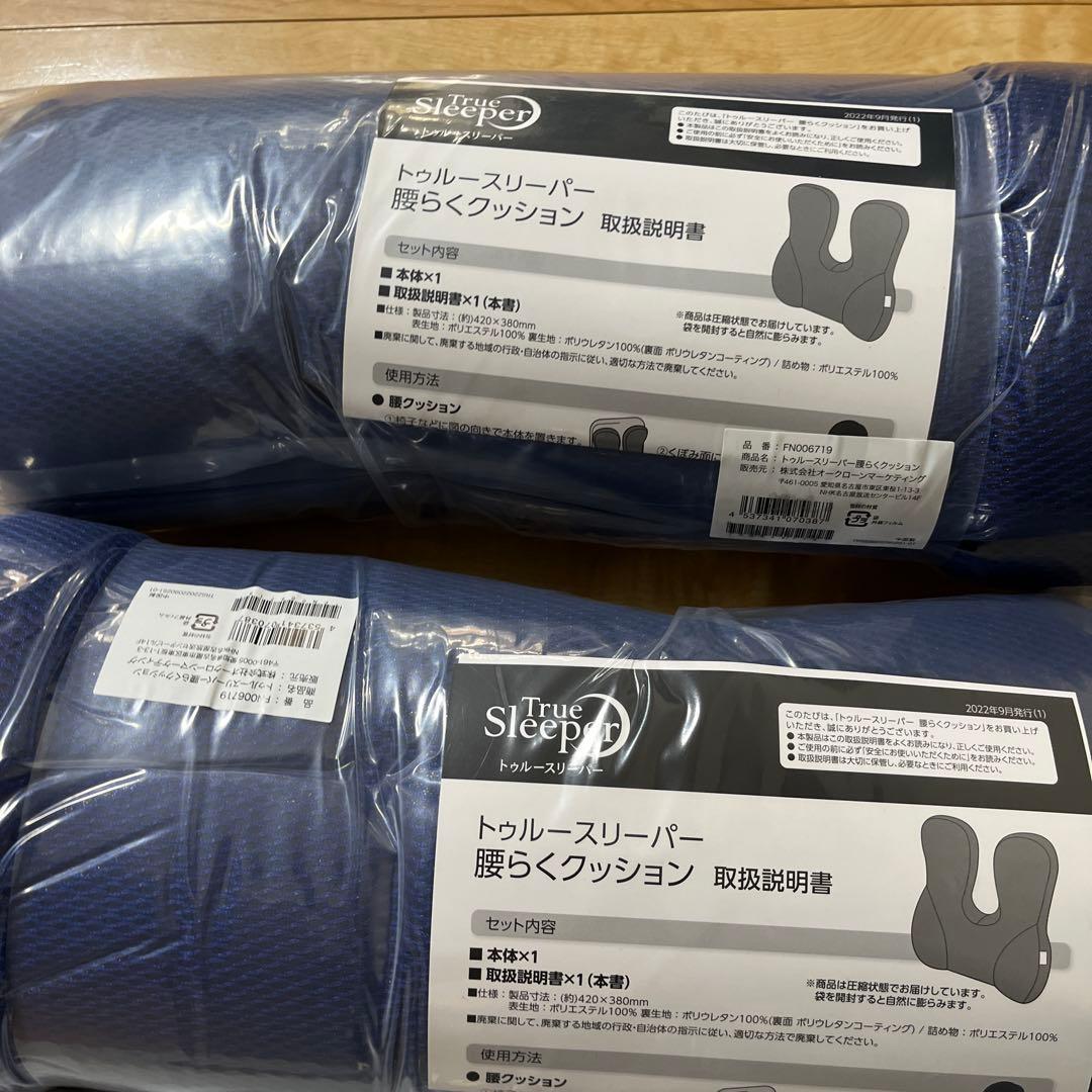 トゥルースリーパー　腰らくクッション2個、ごろ寝マット1個　まとめ売り