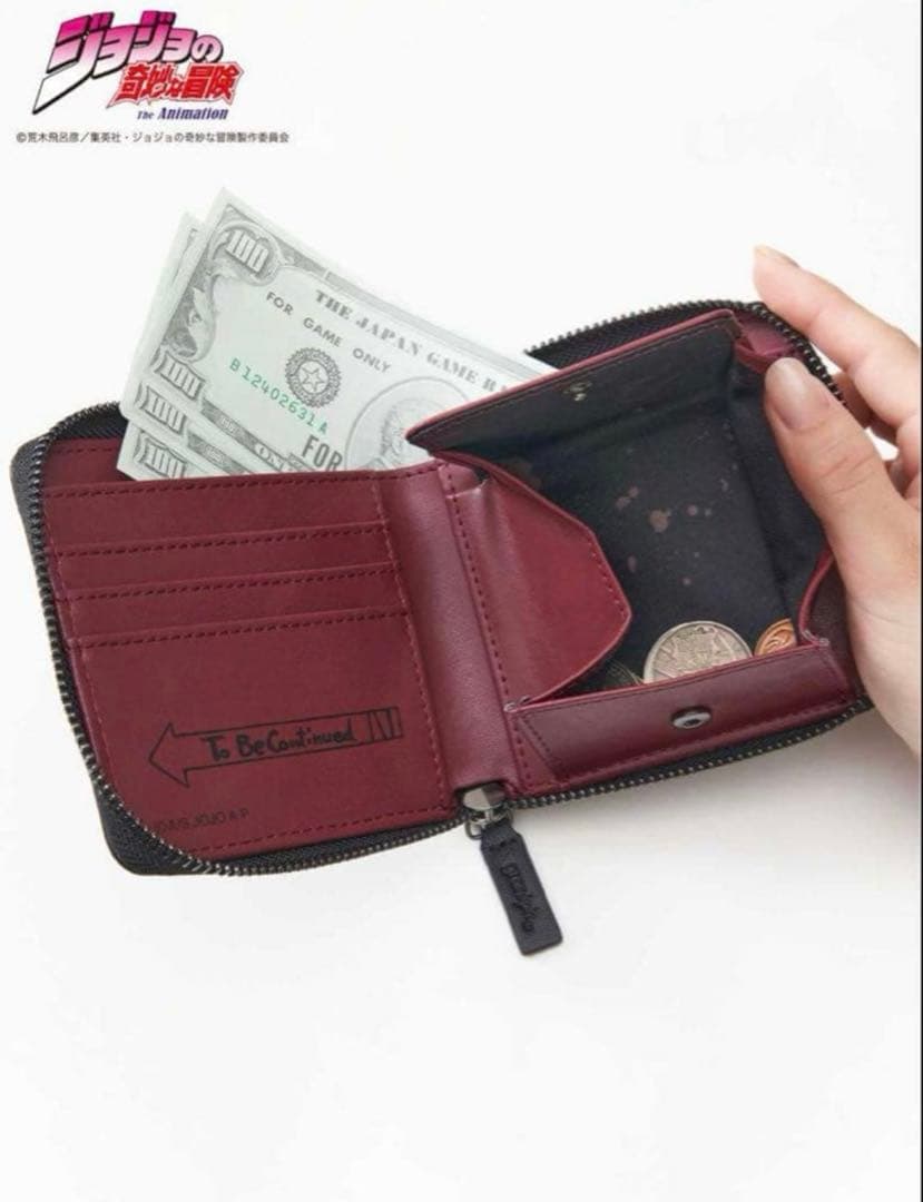 ジョジョの奇妙な冒険 ✕ graniph ジップウォレット 石仮面　新品未使用