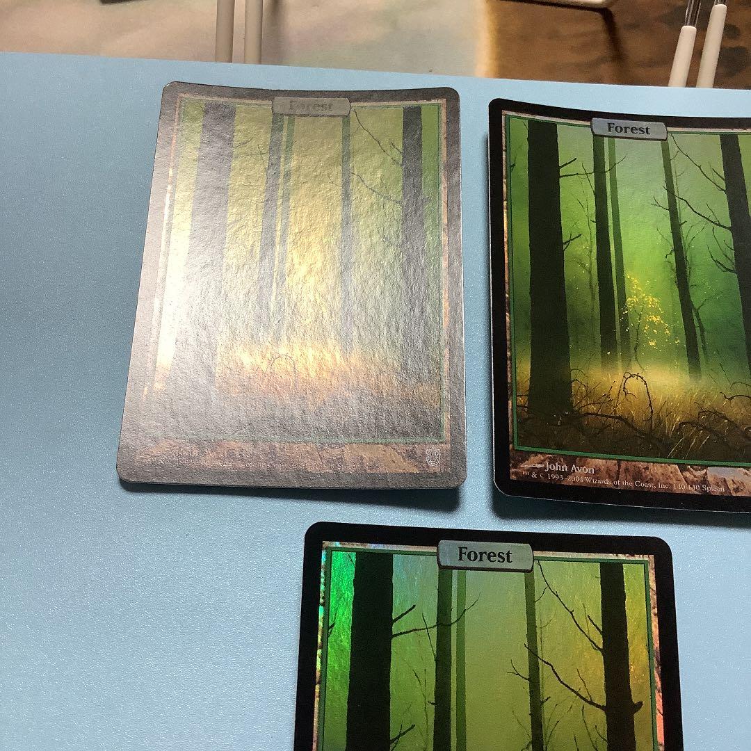 *バラ売り可*  森/Forest  UNH英語foil 3枚セット