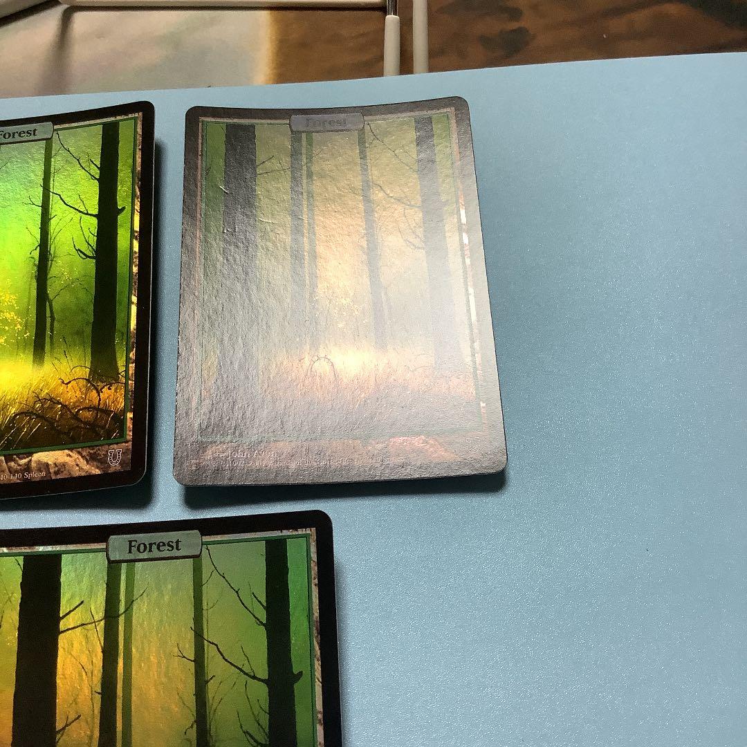 *バラ売り可*  森/Forest  UNH英語foil 3枚セット