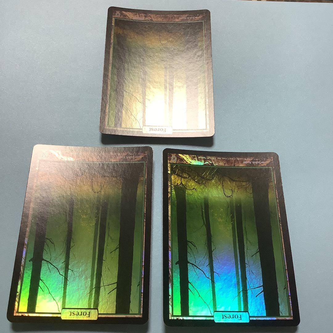 *バラ売り可*  森/Forest  UNH英語foil 3枚セット