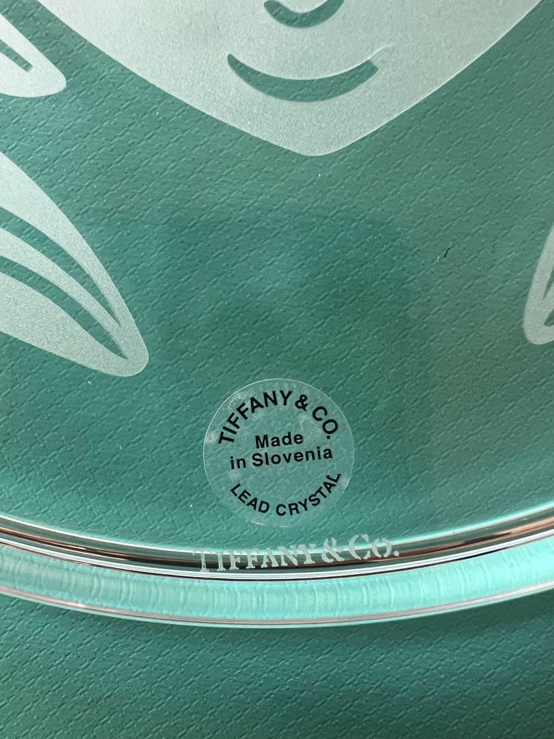 Tiffany & Co. ホヌ皿 2枚セット