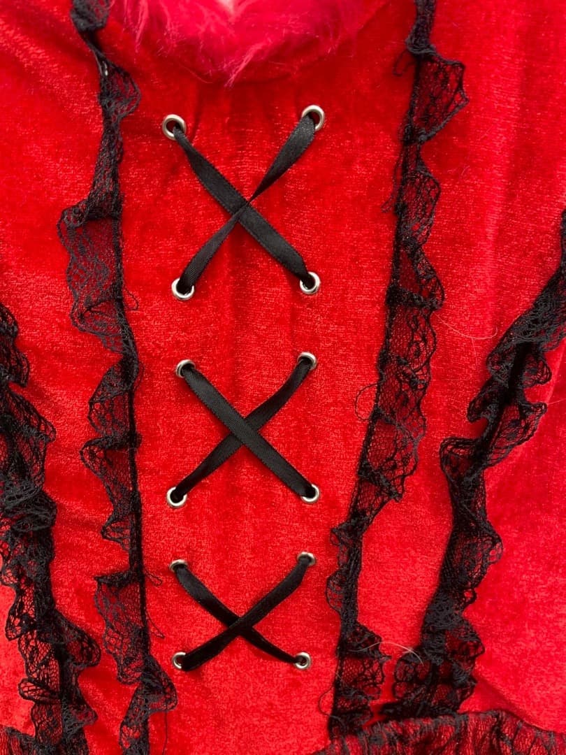 LiSA着用　リスアニ　デビル　赤　ハロウィン　スパイダー