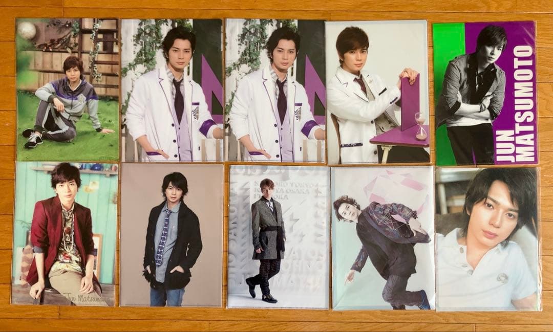 嵐 松本潤 公式グッズ セット DVD タペストリー クリアファイル 他 松潤