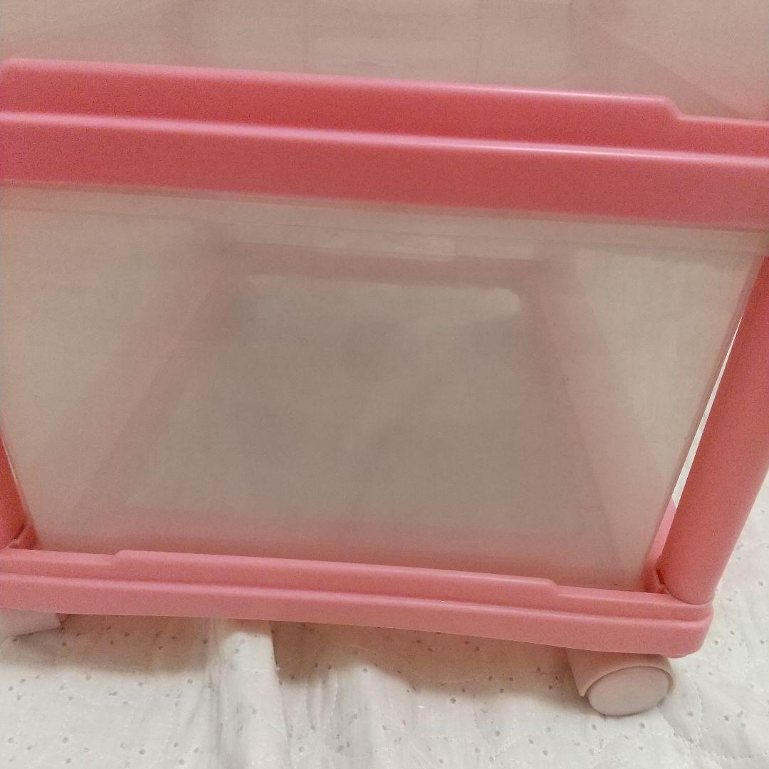 希少 レトロ ハローキティ 収納ボックス ４段 サンリオ　キティ 2000年