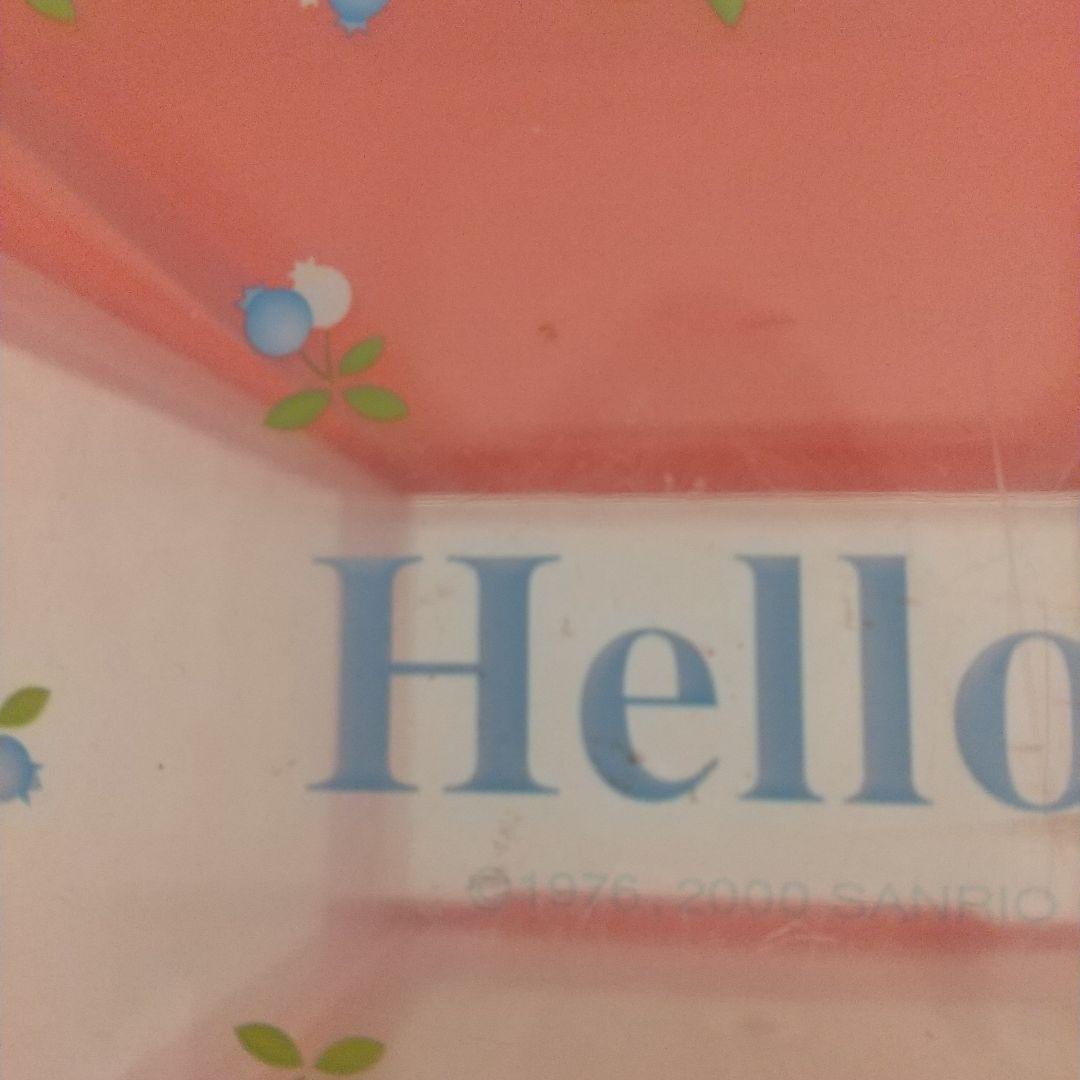 希少 レトロ ハローキティ 収納ボックス ４段 サンリオ　キティ 2000年