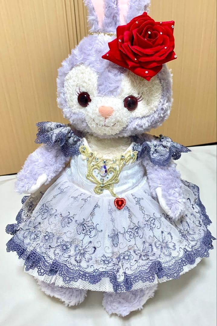 ステラルーコスチューム　バレエ衣装　バラの頭飾り付き