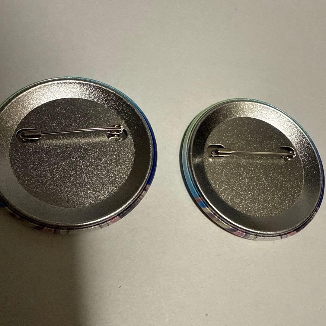 ぱれっと 9-nine- 九條都　缶バッジ　2個