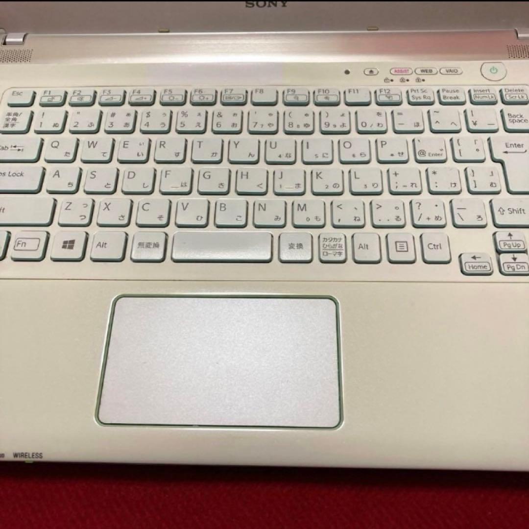 sony vaio i5 ssd120GB 4GB ノートパソコン