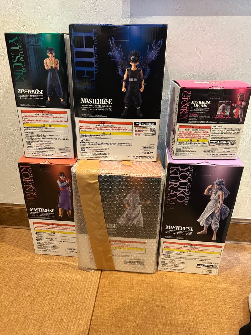 幽遊白書　一番くじ　フィギュア　コンプリート