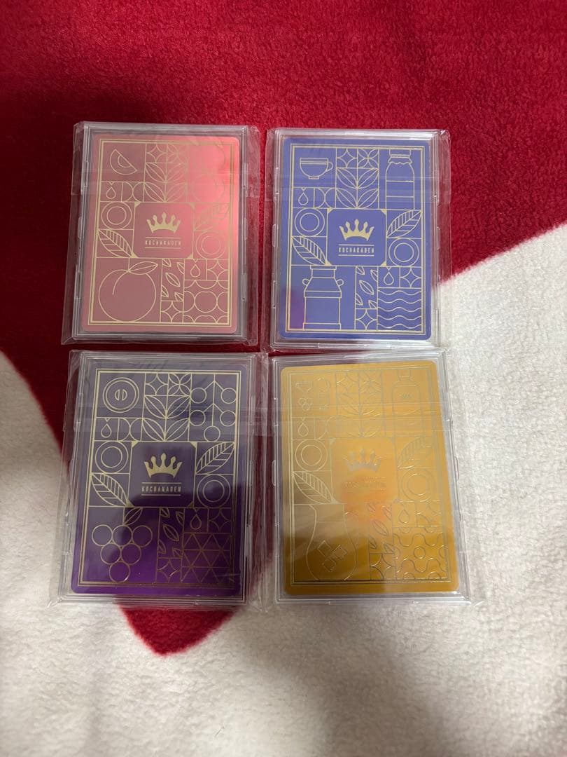 紅茶花伝　さいとうなおき　トレーディングカード 4枚コンプセット