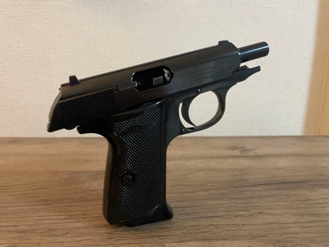 マルゼン　ワルサーニューPPK/S ブラックメタル