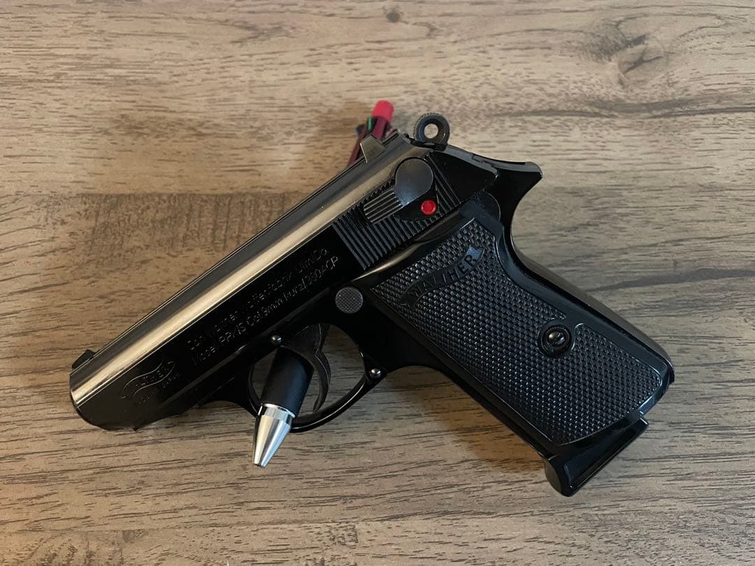 マルゼン　ワルサーニューPPK/S ブラックメタル