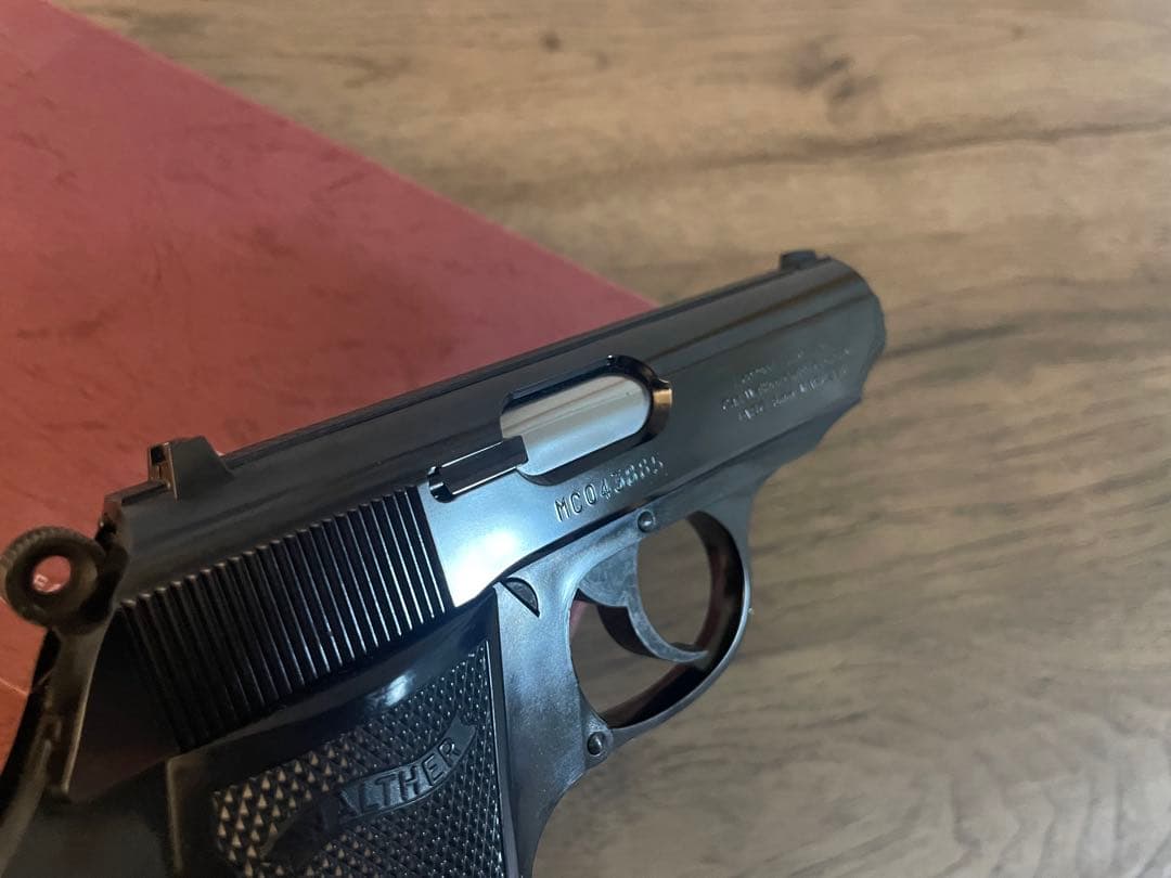 マルゼン　ワルサーニューPPK/S ブラックメタル