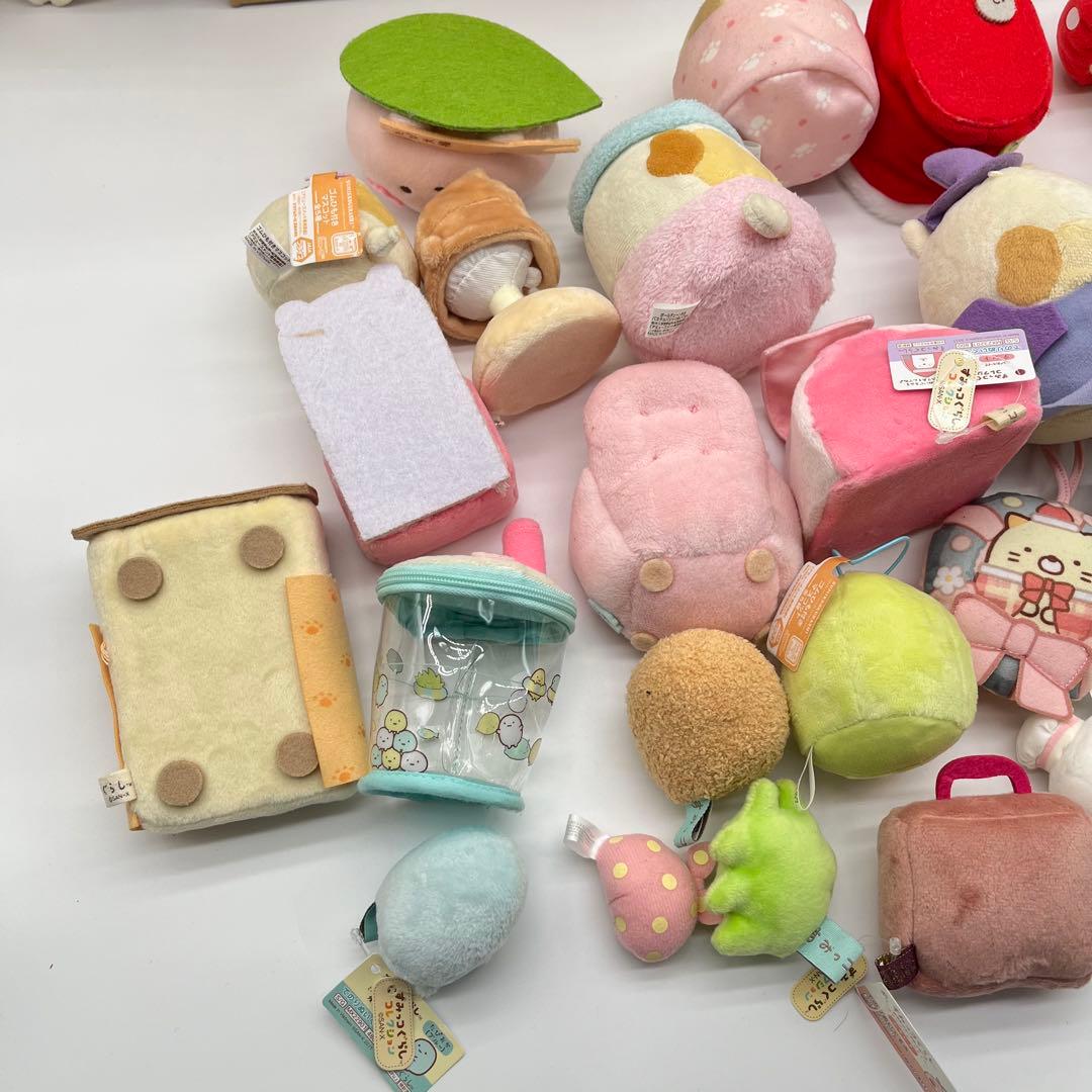 【大量】すみっコぐらし ぬいぐるみ＆おうち まとめ売り ４３個 家具 ハウス