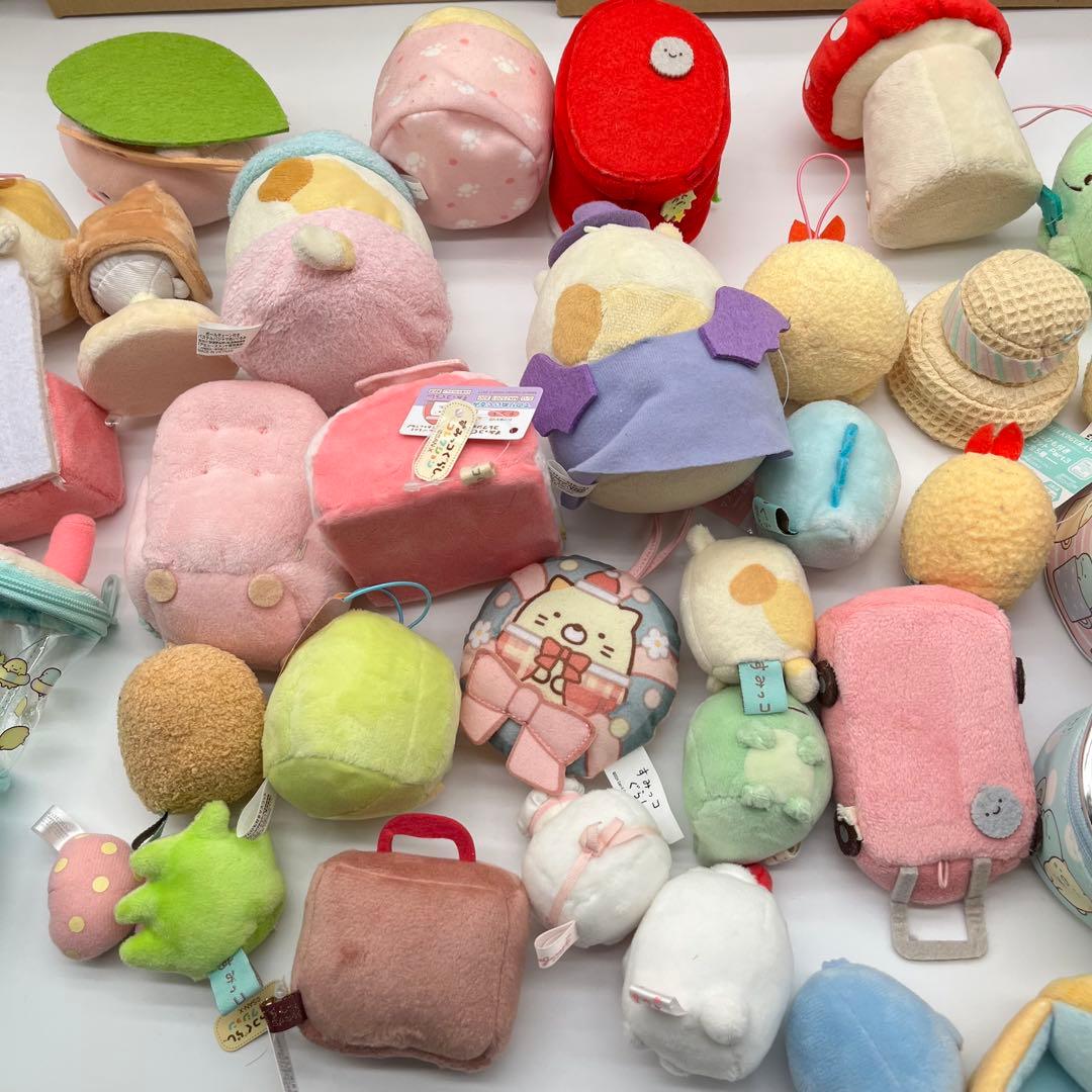 【大量】すみっコぐらし ぬいぐるみ＆おうち まとめ売り ４３個 家具 ハウス