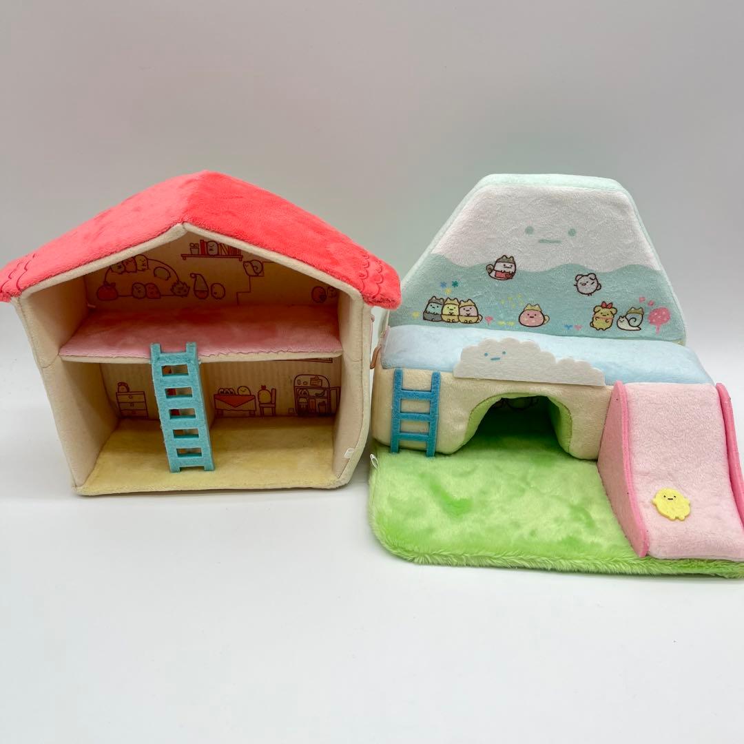 【大量】すみっコぐらし ぬいぐるみ＆おうち まとめ売り ４３個 家具 ハウス
