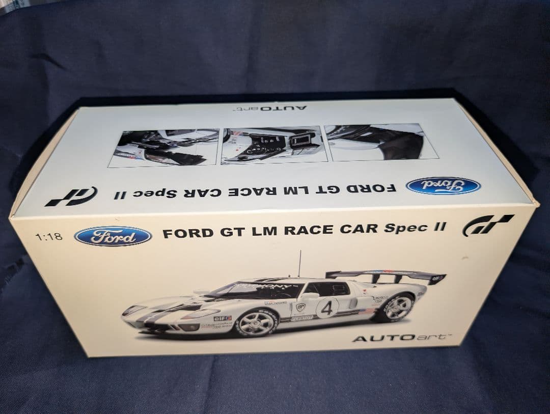 オートアート1/18　フォード GT LM RACE CARSpecⅡ