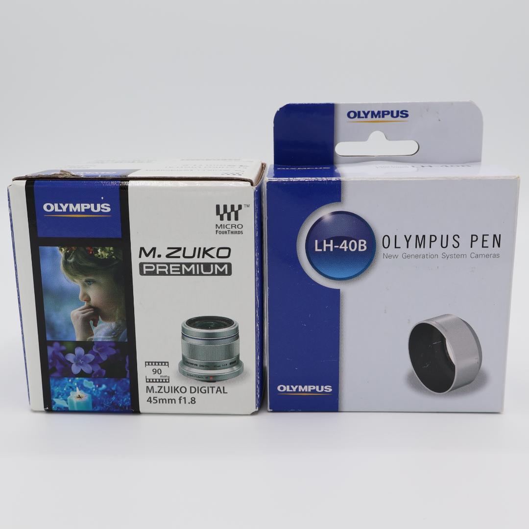 ❤️M.ZUIKO 45mm F1.8❤️OLYMPUS レンズフード付き