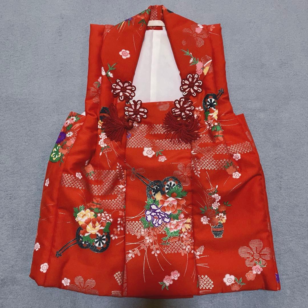✨七五三✨　着物　赤　女の子　3歳　着物セット！