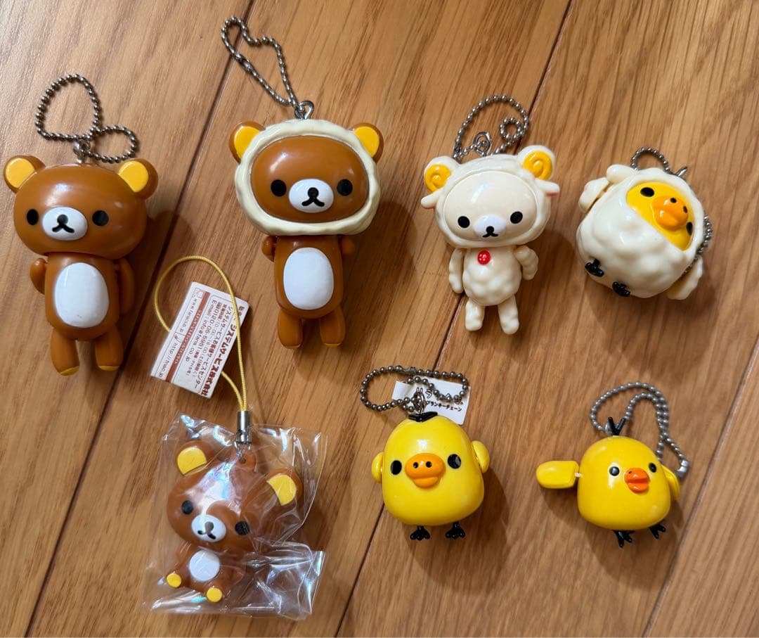 リラックママスコット16種セット★コリラックマキイロイトリ