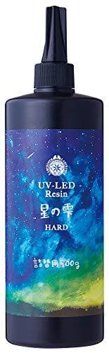 レジン液　星の雫　UV/LED硬化　500g×6本　透明／ハード　全国送料無料