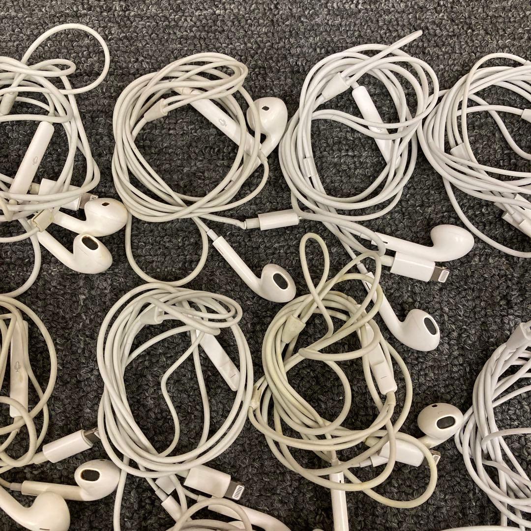 即決 Apple アップル iPhone 有線イヤホン ライトニング 15個