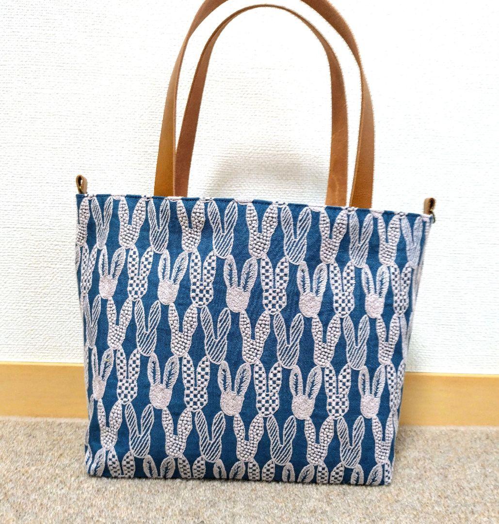 こ*ん様 ミナペルホネントートバッグ　　　　　新作pomppiaハンドメイド