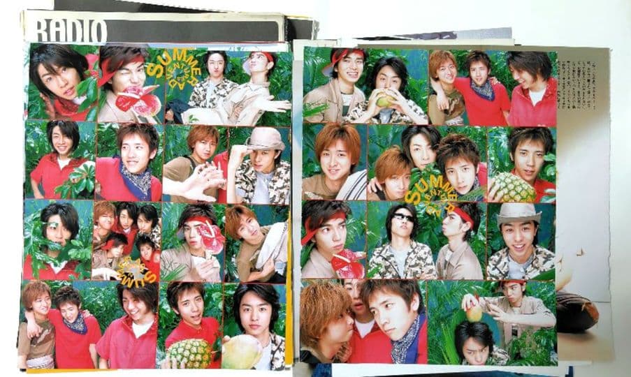 嵐 切り抜き 約90枚 〜デビュー１周年前後〜