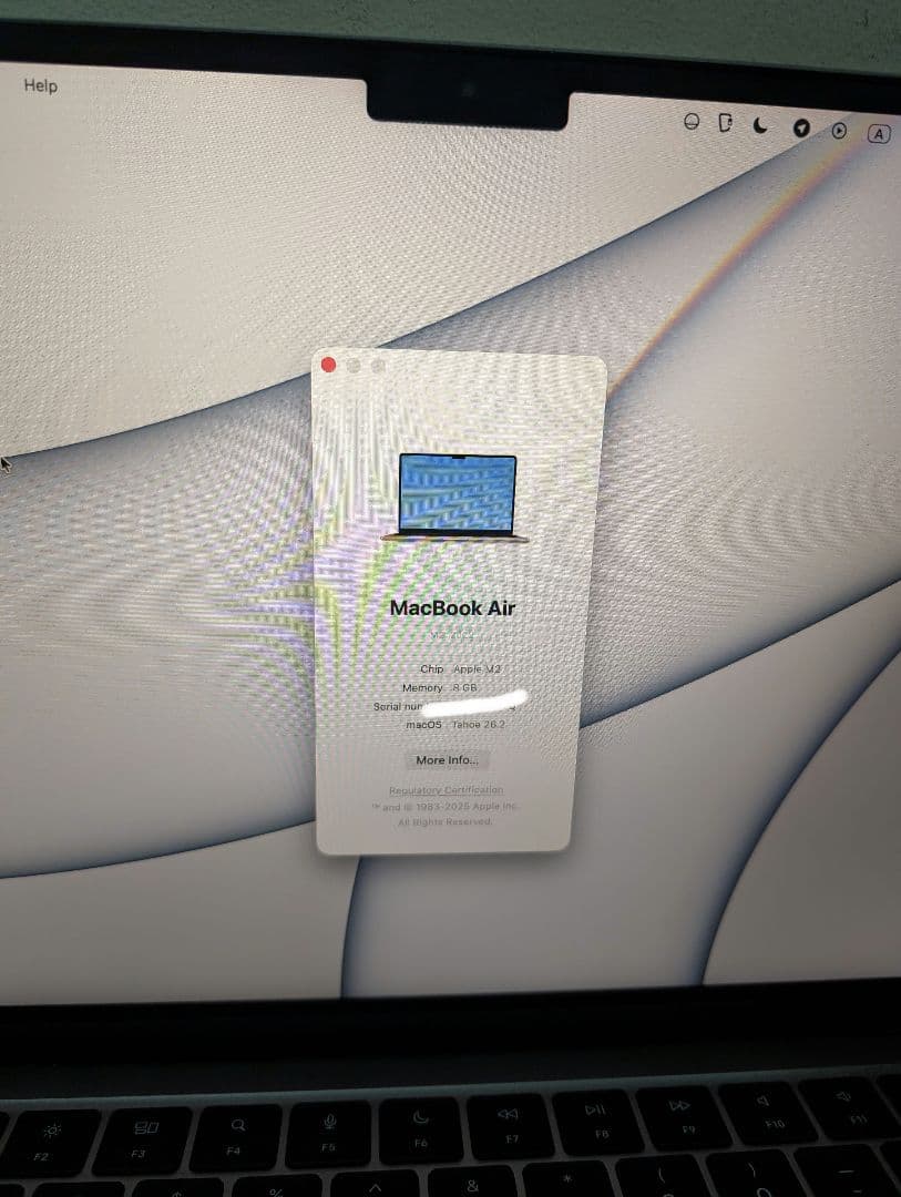 MacBook本体 MacBook Air M2 8/256GB