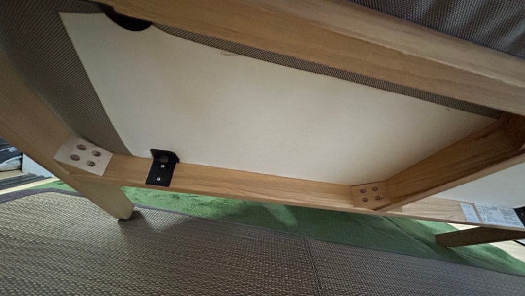 無印良品（MUJI）ハイバックリクライニングソファ 2人掛け グレーベージュ