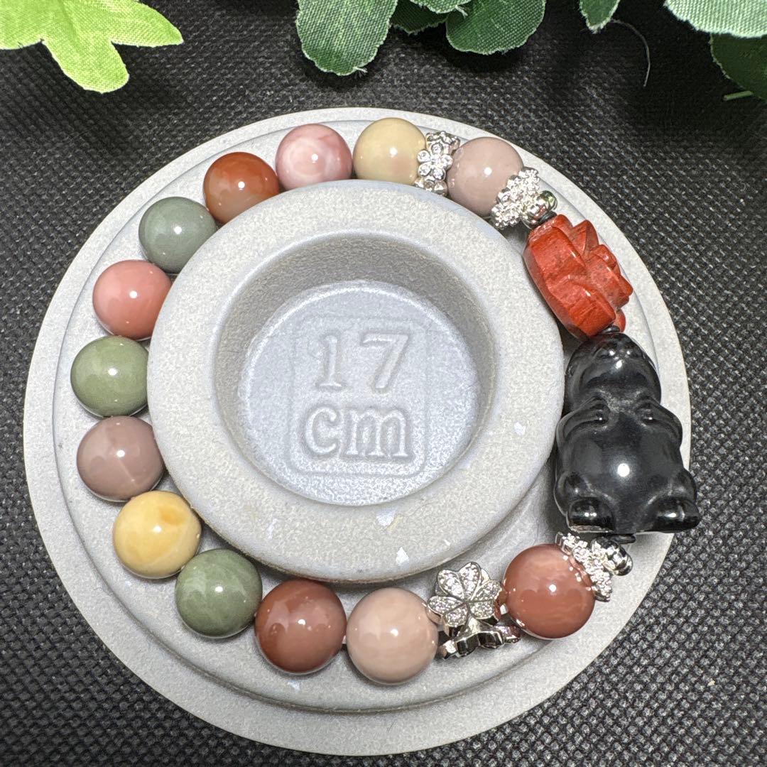 ＊みーにゃん様お取置き１０/1＊シルバーオブシディアン　うさぎ　アラシャン瑪瑙