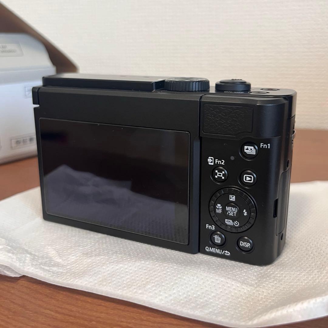 【美品】Panasonic LUMIX DC-TZ99 ブラック2025/5購入