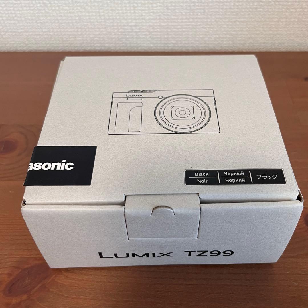【美品】Panasonic LUMIX DC-TZ99 ブラック2025/5購入