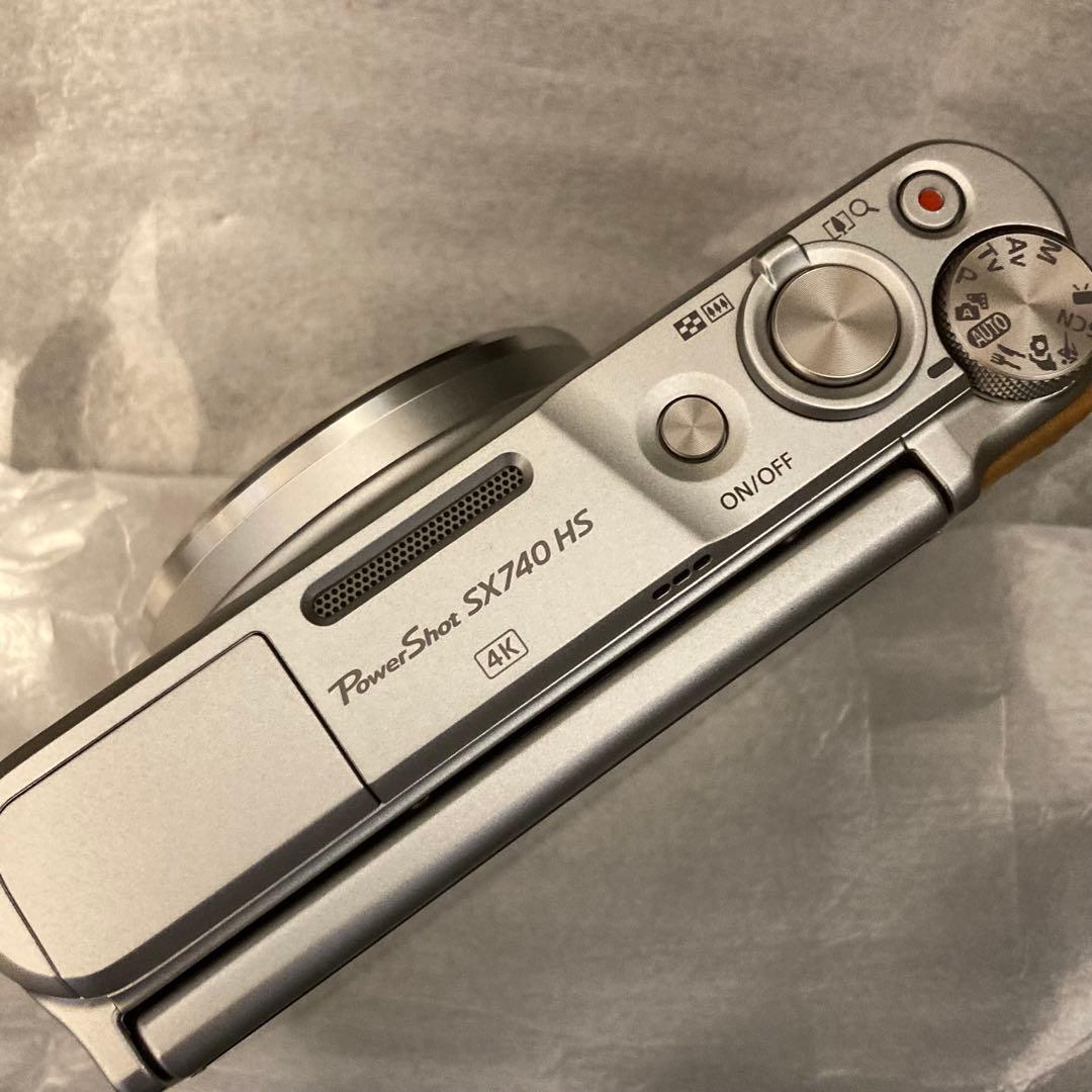 Canon コンパクトデジタルカメラPowerShotSX740 HS シルバー