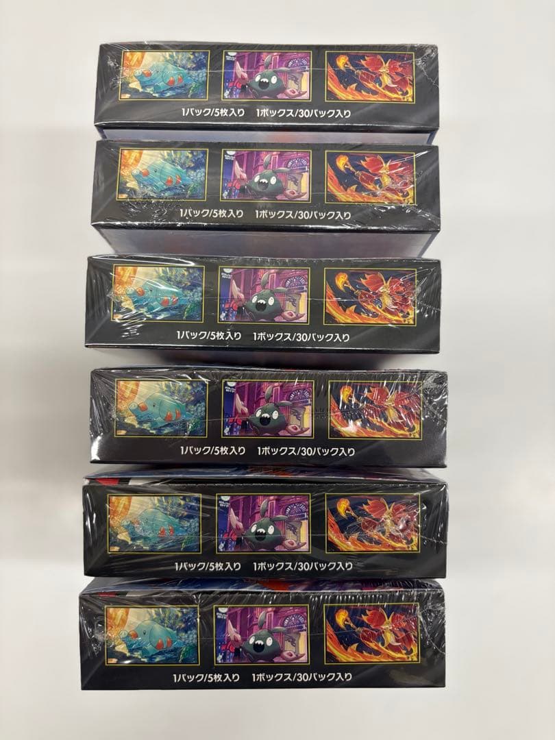 ポケモンカードニンジャスピナー6BOX【新品未開封シュリンク付き】