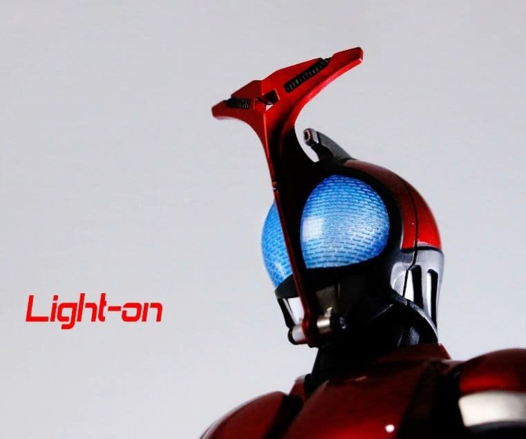 フィギュアーツ真骨彫仮面ライダーカブトなどへ/発光頭部10ani.ver