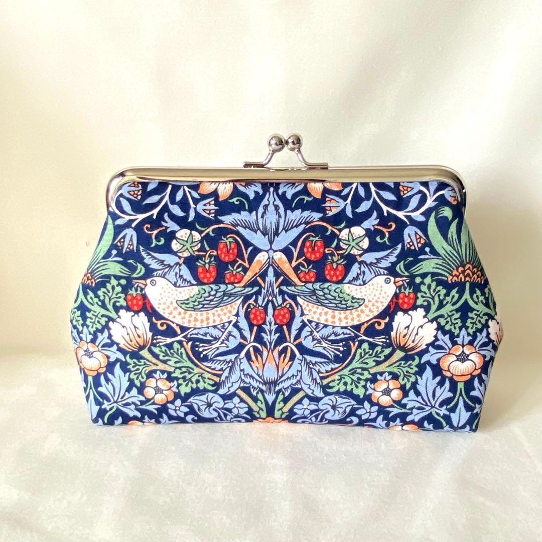 たかまさ　がま口財布　がま口ポーチ　ファスナーポーチ　ハンドメイド