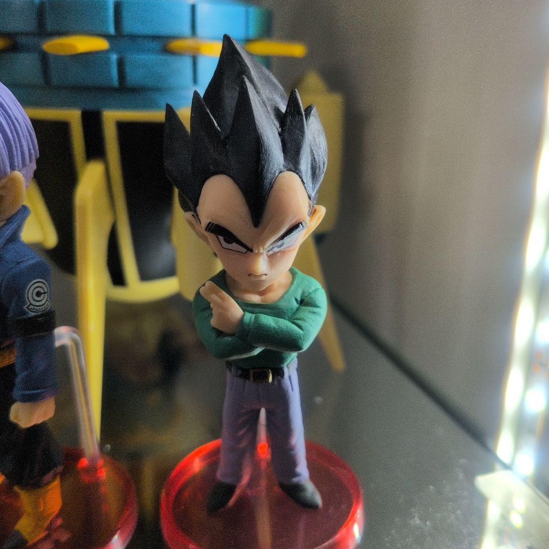 ドラゴンボール フィギュア タイムマシン メガ ワーコレ トランクス ベジータ