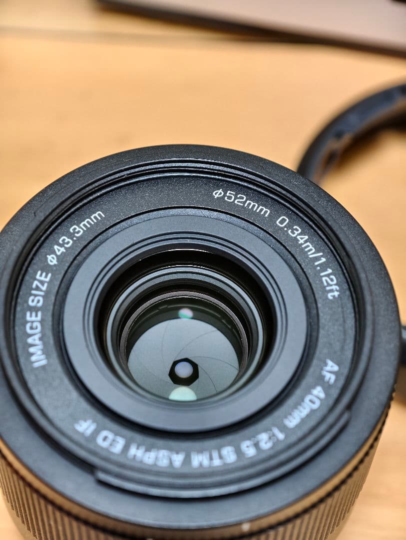 【美品】VILTROX AF 40mm F2.5 FE Eマウントレンズ