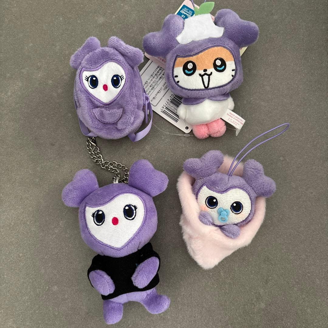 TWICE サナ　サブリー　ぬいぐるみ　マスコット　チャーム　クッション