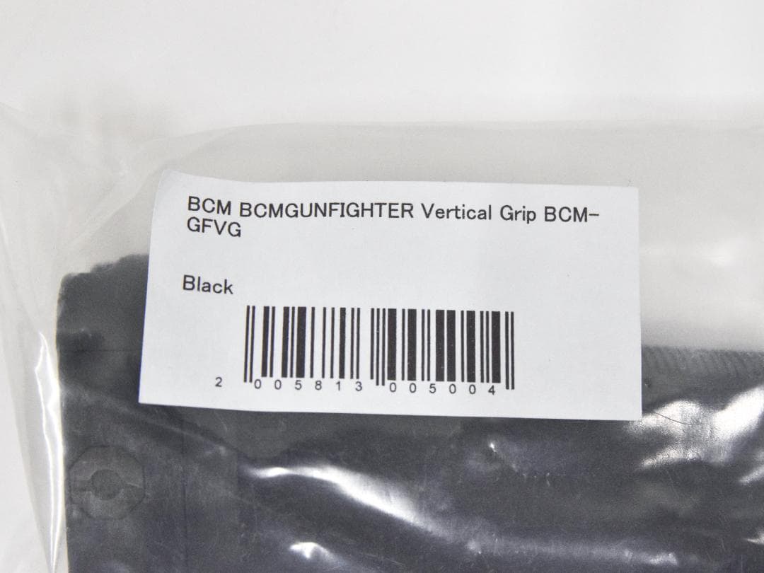 実物 BCM バーティカルフォアグリップ　ピカティニーレイル用 ブラック