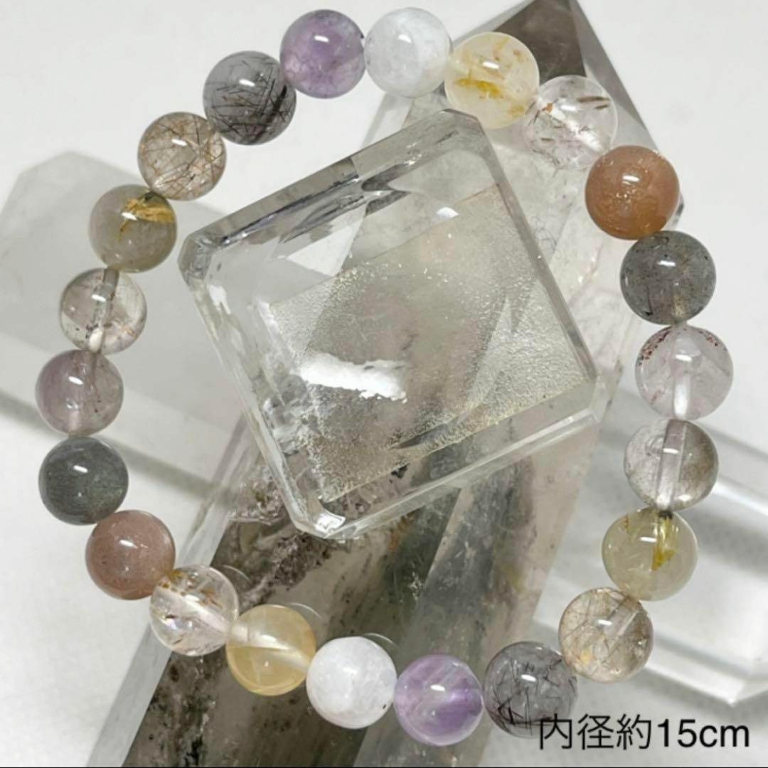 ライモナイト　他11種類　パワーストーンブレスレット　内径約15cm