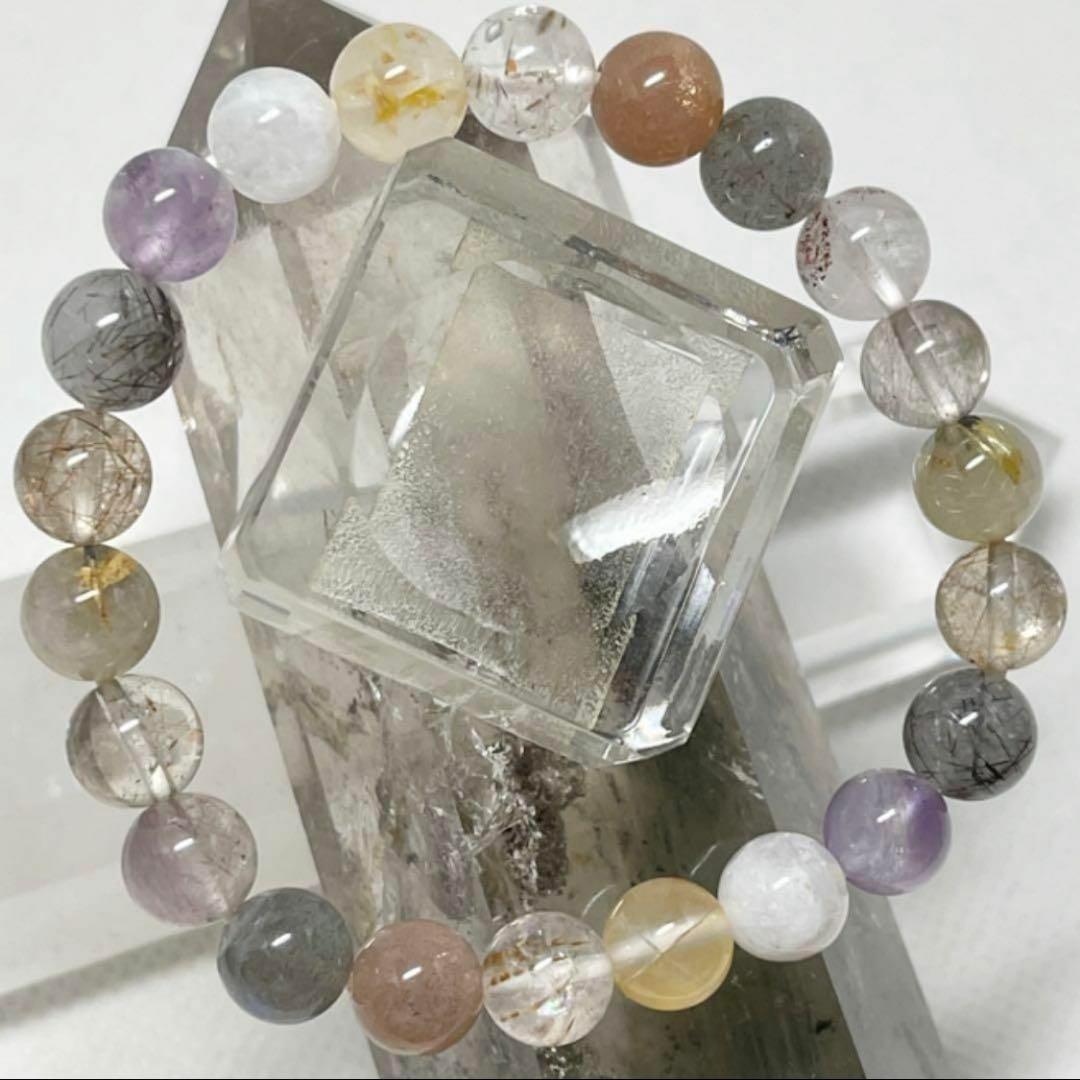 ライモナイト　他11種類　パワーストーンブレスレット　内径約15cm