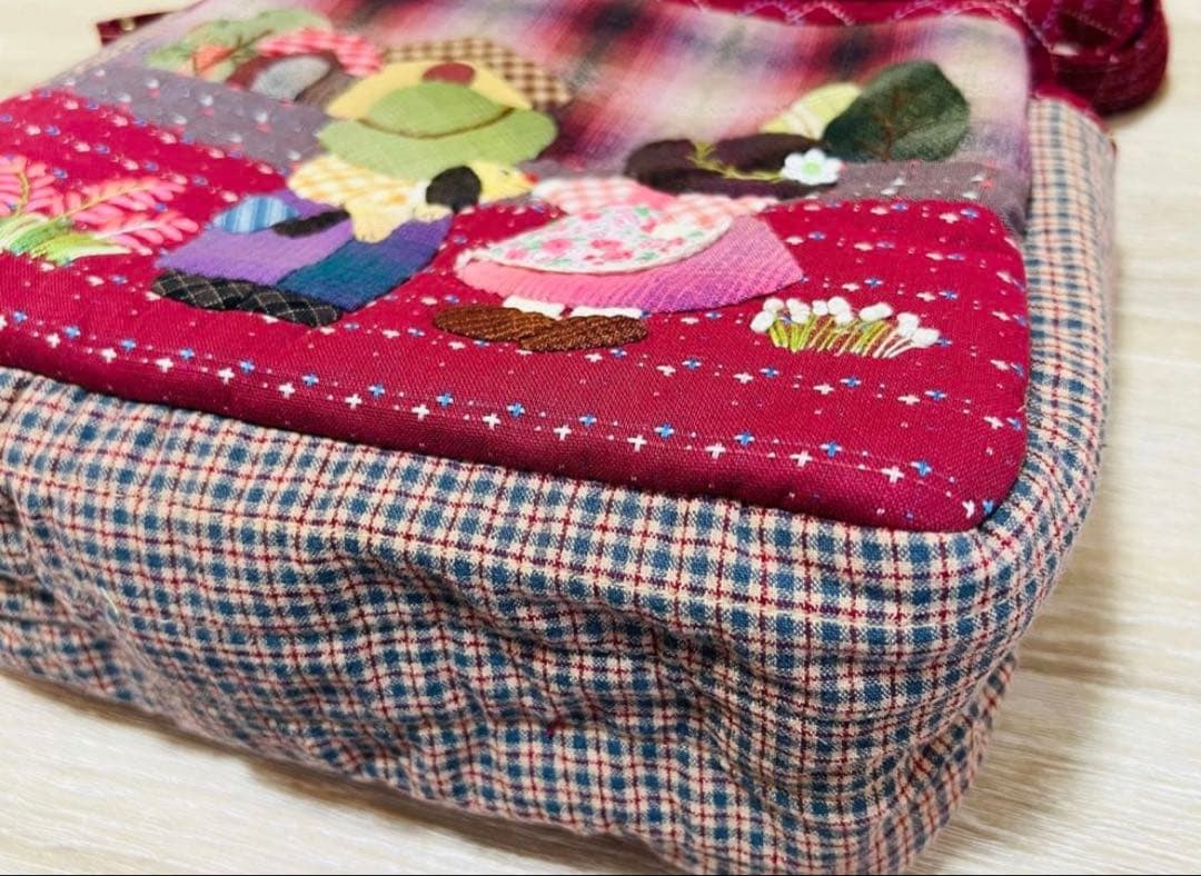 ★9500→8500★スーちゃん＆ビリーくん＆いぬ＊ショルダー大＊ハンドメイド