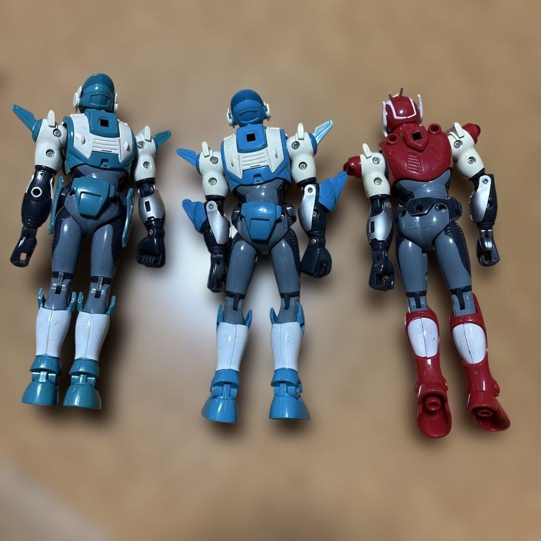 【当時物】電脳警察サイバーコップ 3体セット（タカラ）