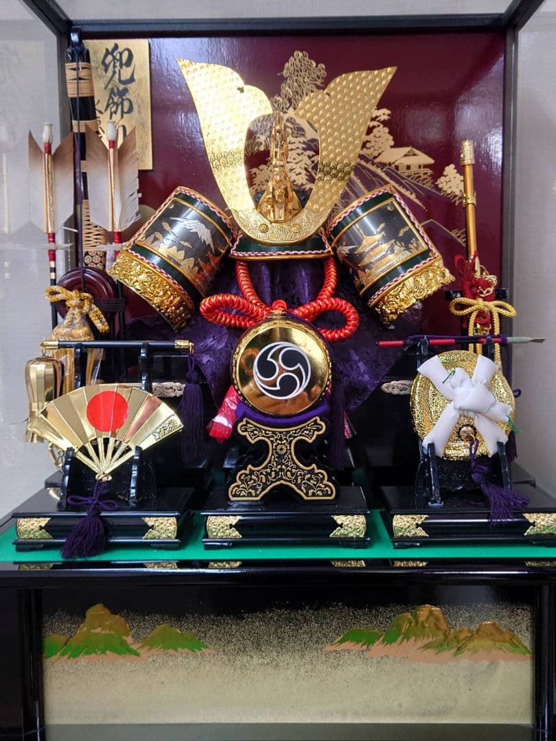 五月人形　兜　永徳作