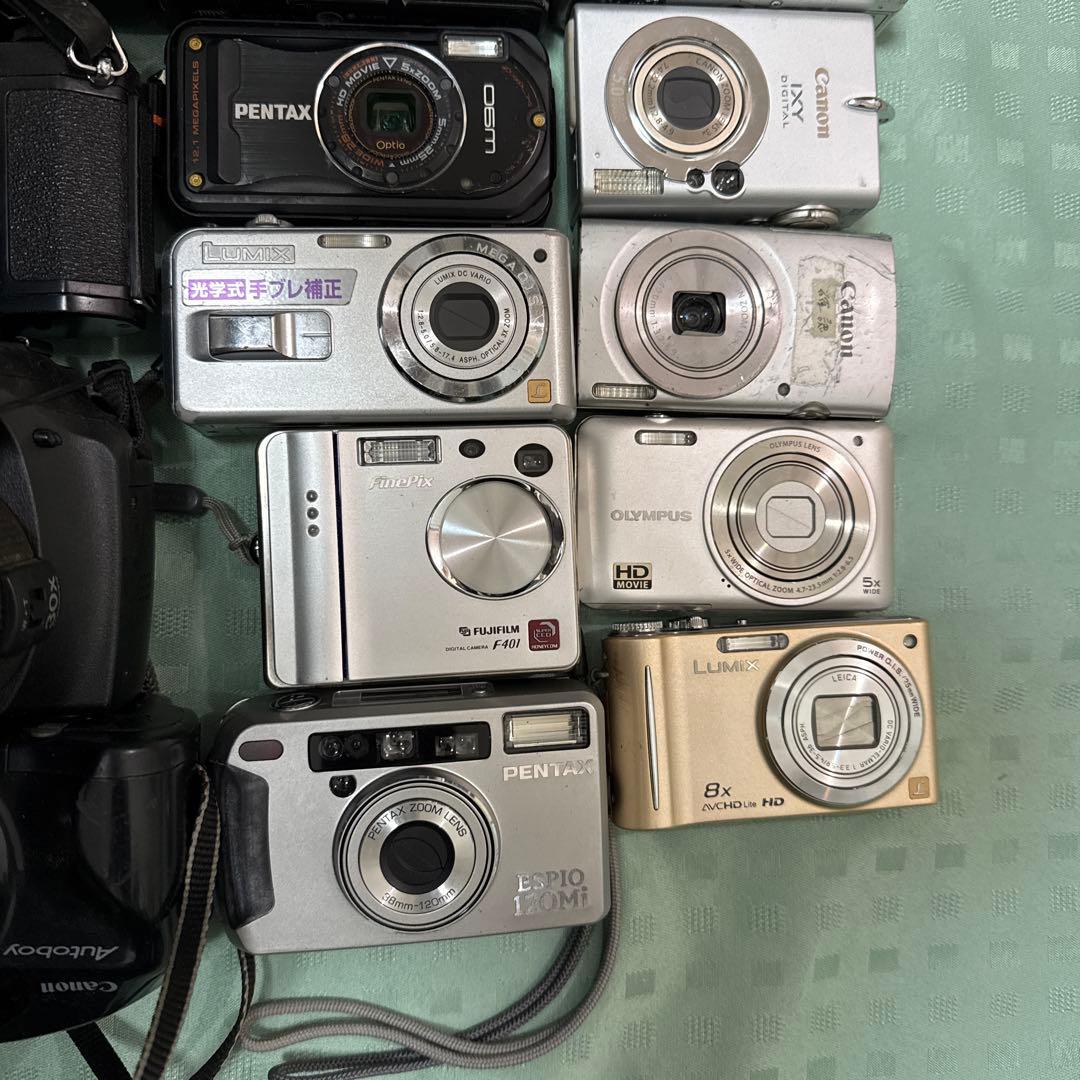 コンパクトデジタルカメラセット 中古品22点