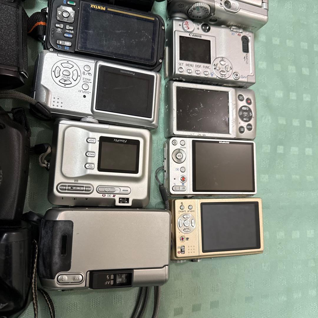コンパクトデジタルカメラセット 中古品22点